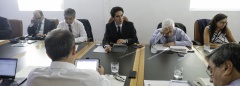 El Ministro de Hacienda, Ignacio Briones, sostiene reunión de con el Consejo de Estabilidad Financiera