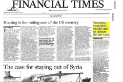 Leer columna del Ministro de Hacienda, Felipe Larraín, en Financial Times: "Emerging economies should all prepare for the worst"